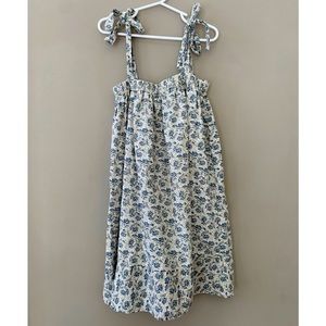 RYLEE + CRU | Bubble smocked floral dress | SZ 8-9